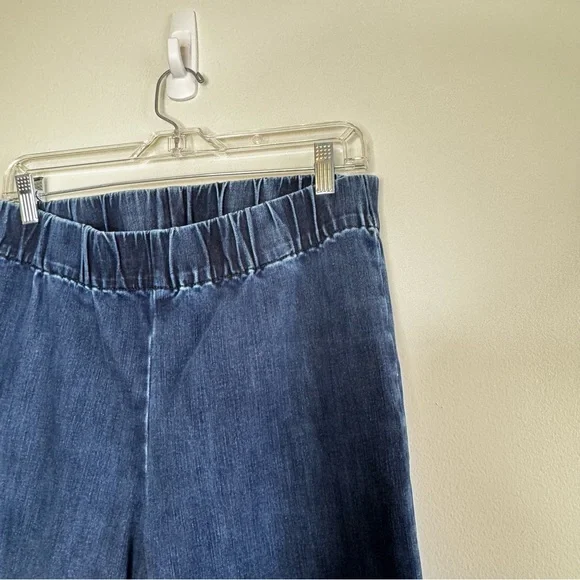 Soft Surroundings Metro Denim Pull on Leggings Size Petite Large - Picture 3 of 7